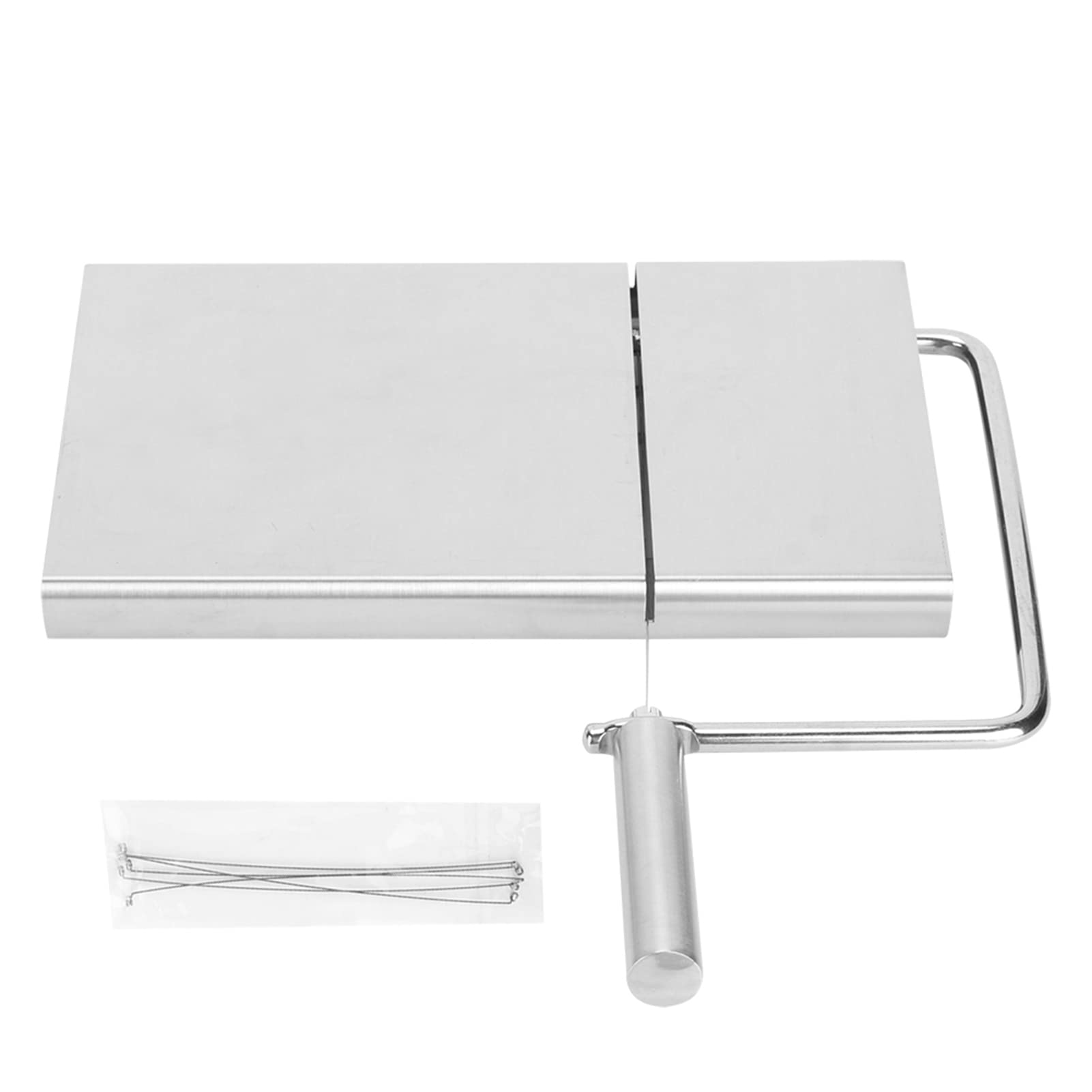 Premium Stainless Steel Cheese Slicer with Cutting Wire - Kitchen Tool for Butter, Cheese, Bread & Cake - Perfect for Home, Restaurants & Party Platters
