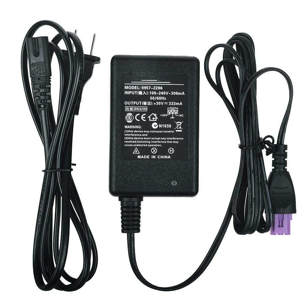 Original Title: Replacment?AC/DC Adapter Replacement Power Supply Cord Cable PS Battery Charger Mains PSU for HP Deskjet 1051 1051A All-in-One Inkjet Printer   Optimized Title: HP Deskjet 1051/1051A All-in-One Printer AC/DC Power Adapter Replacement - Compatible Power Supply Cord & Charger for Home & Office Use