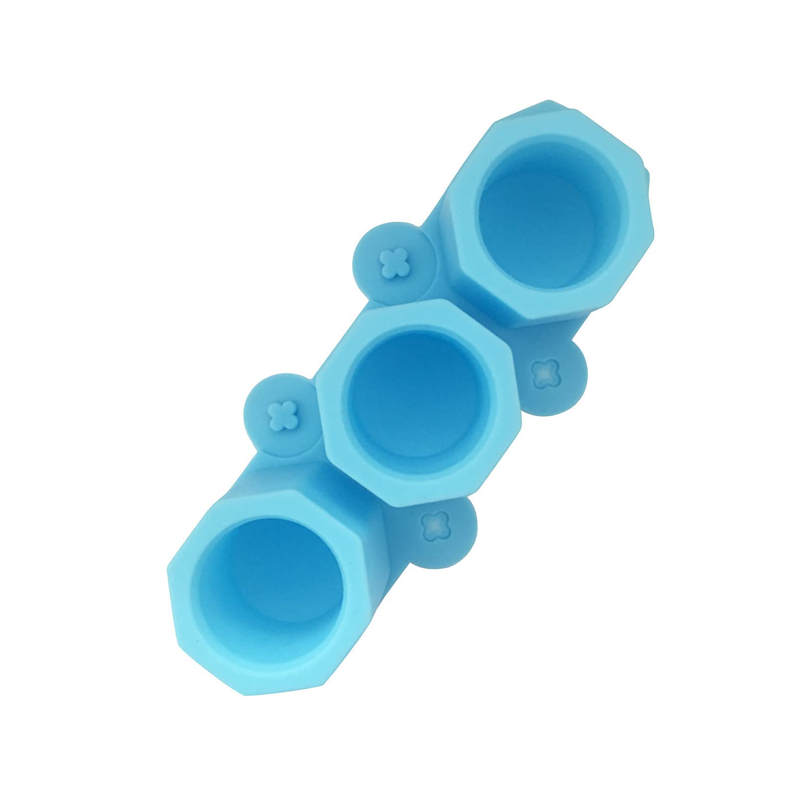 Premium Silicone Round Cup Molds - 3-Piece Cocktail Ice Trays & Succulent Planters for Drinks, Home Decor, and DIY Crafts | Perfect for Parties, Weddings, and Home Gardening