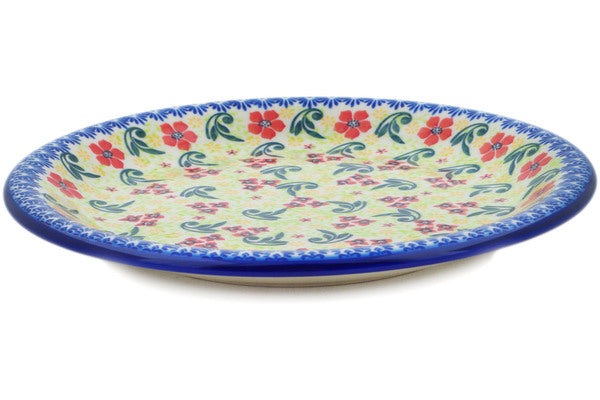 10-Piece Dinner Plate Set - Elegant Flourishing Fields Design for Everyday Dining, Parties & Special Occasions | Durable Porcelain Plates for Home, Restaurant & Gift Use