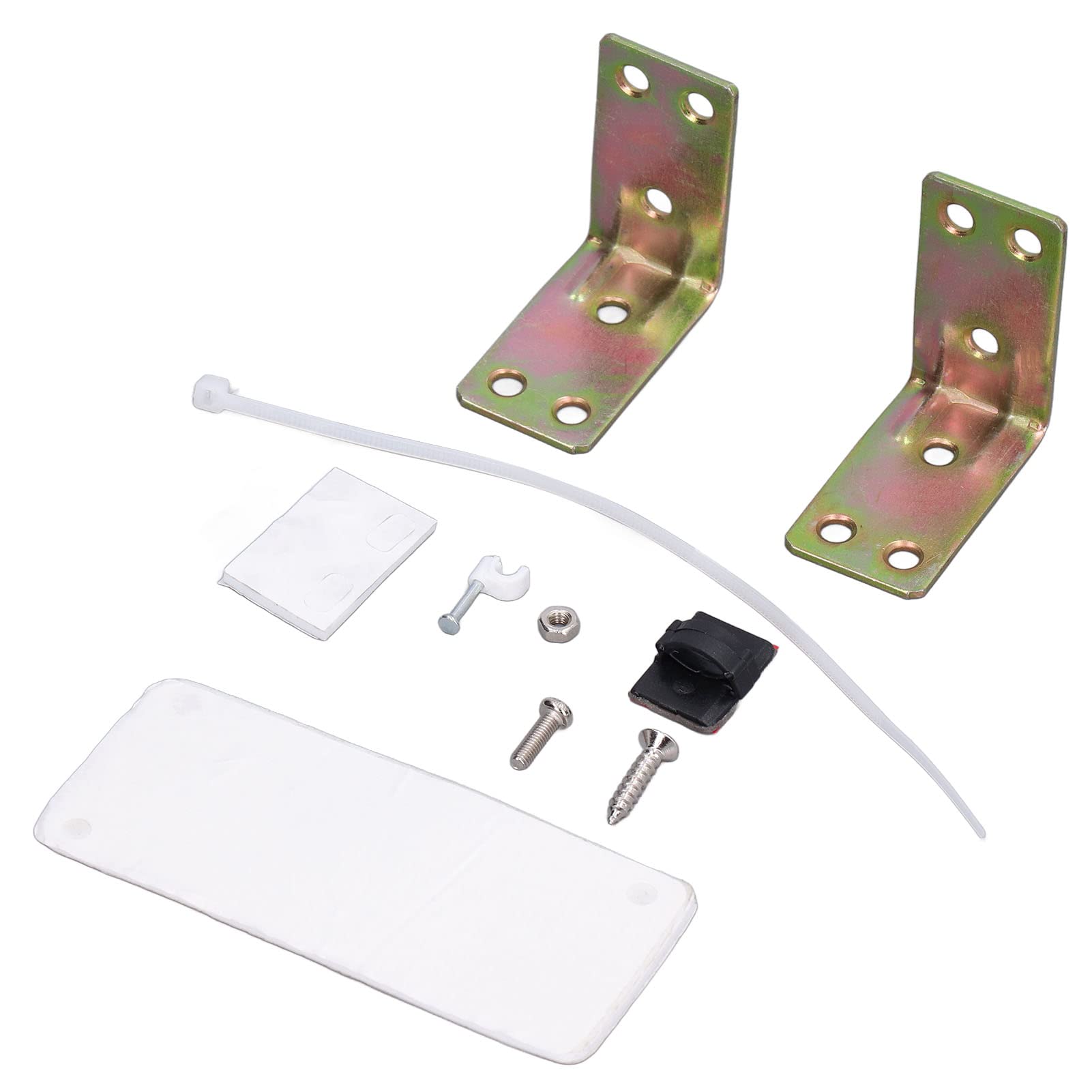 Smart Garage Door Opener Mounting Kit - Heavy Duty Installation Brackets & Hardware Accessories for Easy Replacement & Secure Positioning - Perfect for Home Garage Door Repair & Maintenance