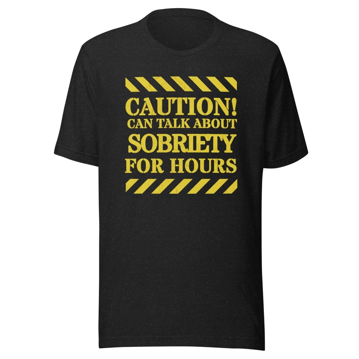 Funny Sobriety Conversation Starter T-Shirt - Unisex Tee for AA Meetings, Recovery Gifts & Sober Life Celebration