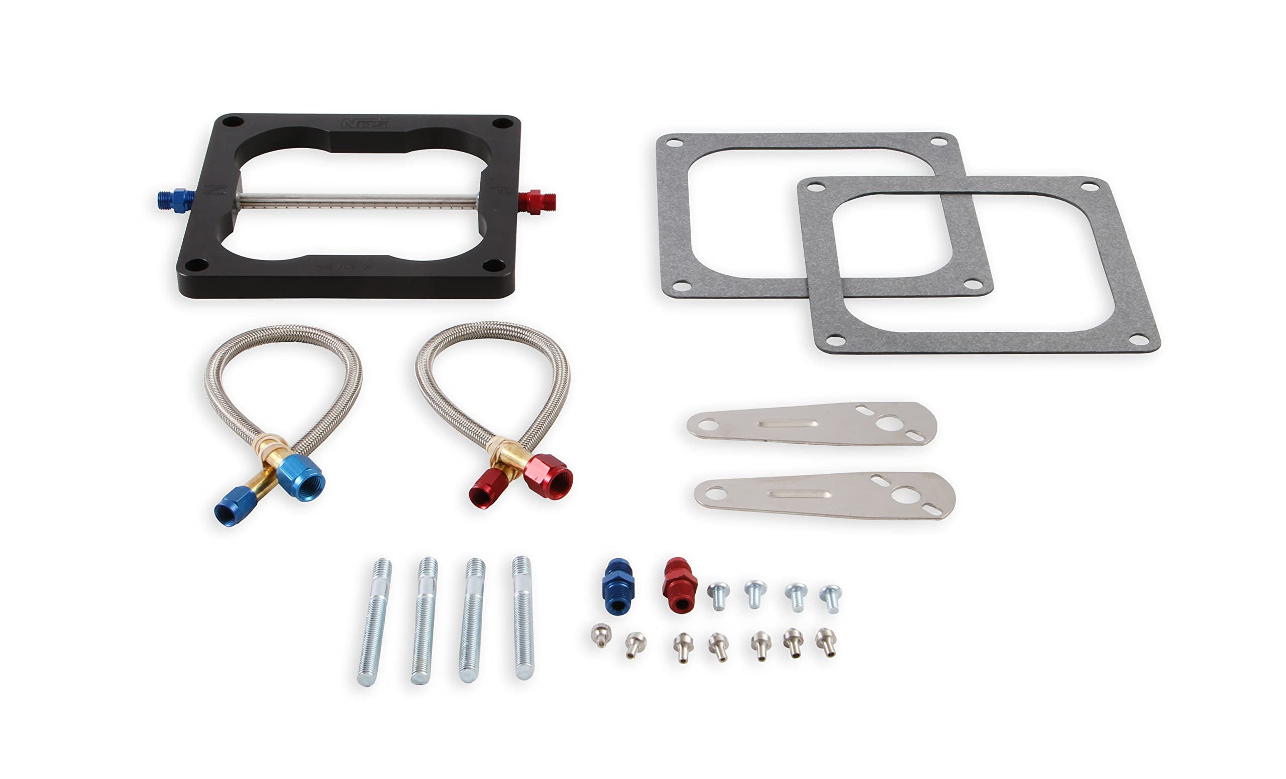 NOS 12610NOS Big Shot Fuel Injector Plate with Jets - High Performance Upgrade for Racing & Off-Road Vehicles - Perfect for Engine Tuning & Power Boosting