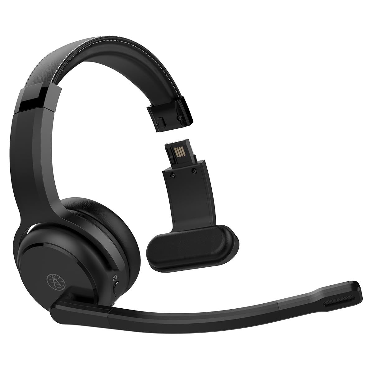 Rand McNally ClearDryve 100 Premium Wireless Headset - Noise Cancelling Bluetooth Headphones for Clear Calls | 24-Hour Battery Life | Ergonomic Comfort Design (Black) | Perfect for Truck Drivers, Call Centers & Remote Work