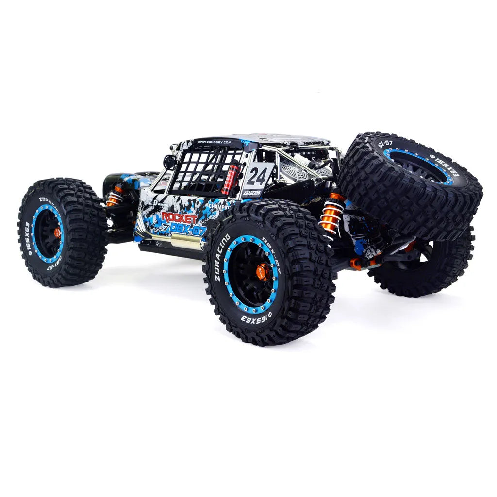 ZD Racing DBX 07 1/7 Scale Brushless RC Desert Buggy - 80km/h High Speed, 4WD Ready-to-Run (RTR) - Perfect for Off-Road Racing, Backyard Bashing & Desert Adventures