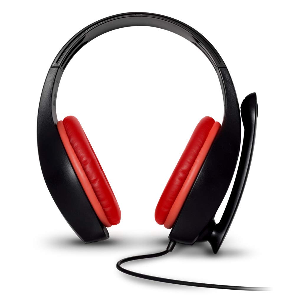 SPIRIT OF GAMER PRO-NH5 Gaming Headset for Nintendo Switch - Stereo 2.0 Sound, 40mm Drivers, Padded Ear Cushions & Adjustable Headband - Perfect for Gaming, Streaming & Online Meetings