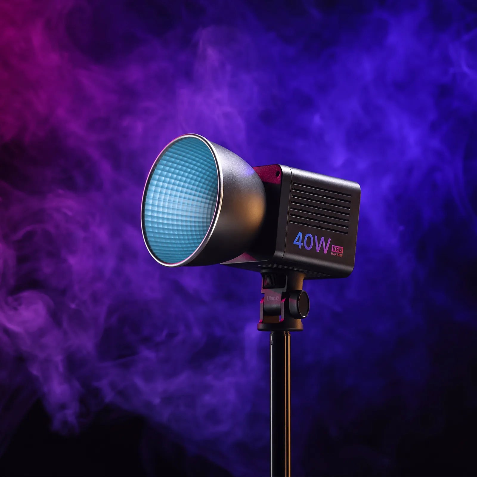 Ulanzi L024 40W RGB LED Video Light - Portable Photography Lighting for YouTube, TikTok, Vlogging & Live Streaming - Perfect for Content Creators & Studio Shoots