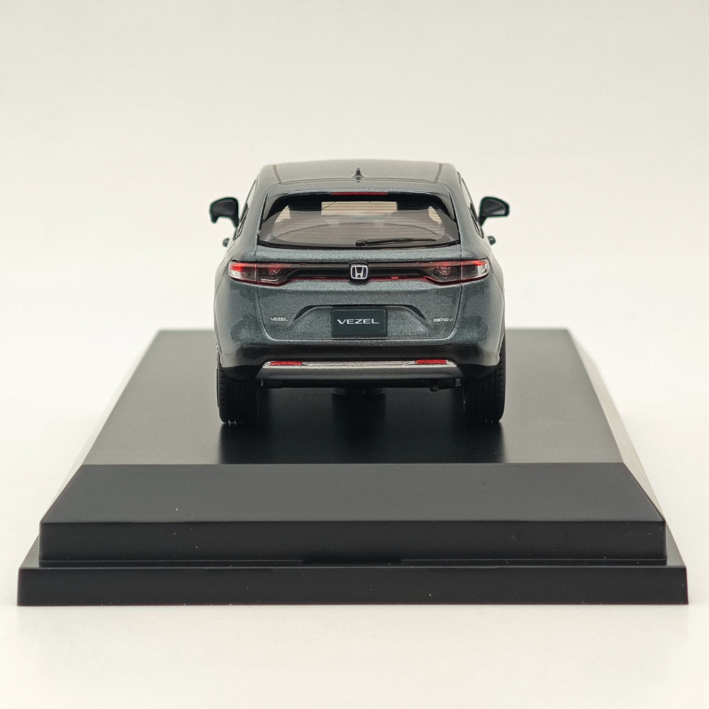 1/43 Scale Honda VEZEL Meteoroid Gray Metallic Diecast Model Car - Hobby Japan HJ431002GM - Collectible Miniature Vehicle for Display, Gifts & Car Enthusiasts