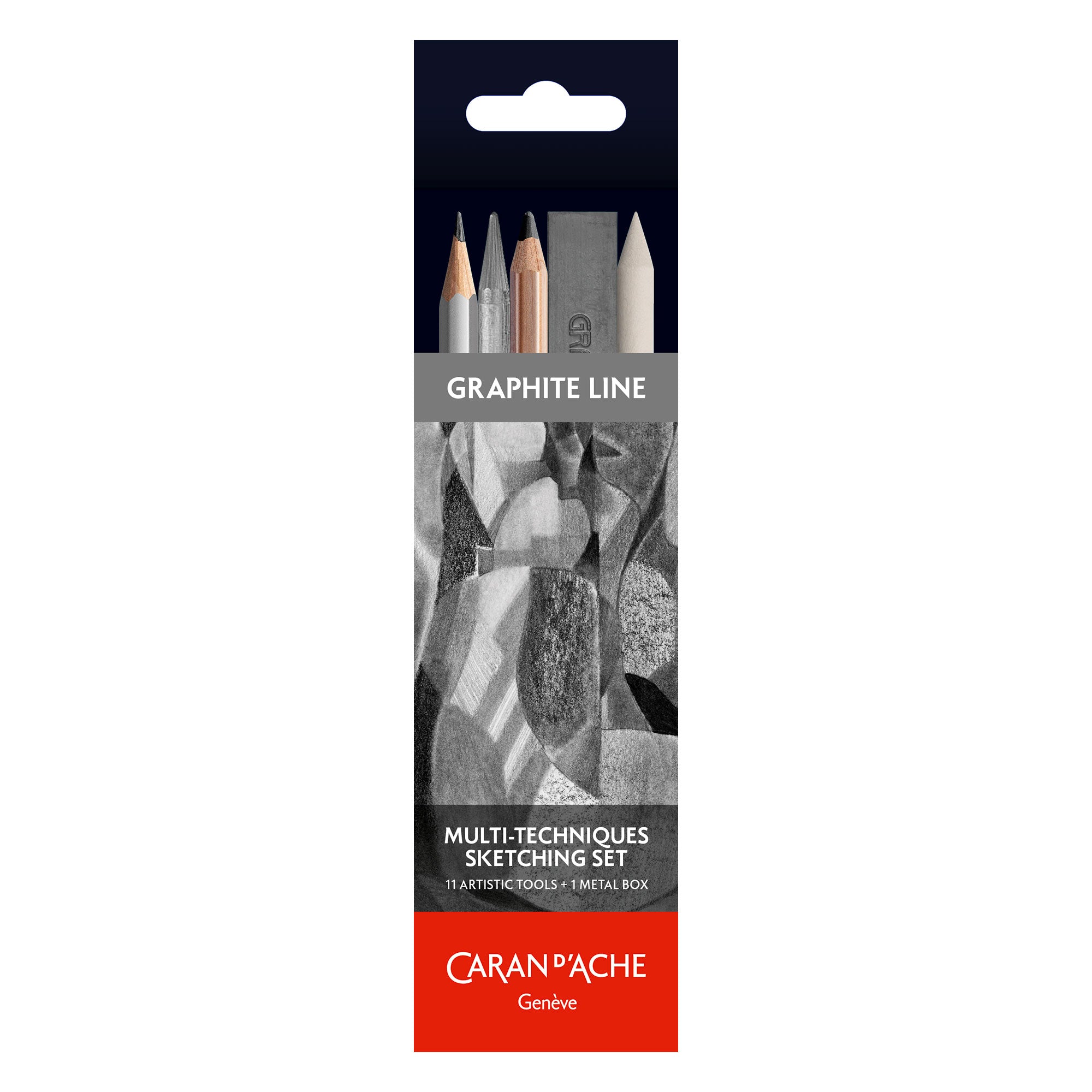 11-Piece Professional Sketching Set for Artists - Pencils, Charcoal & Accessories - Perfect for Drawing, Sketching & Art Projects