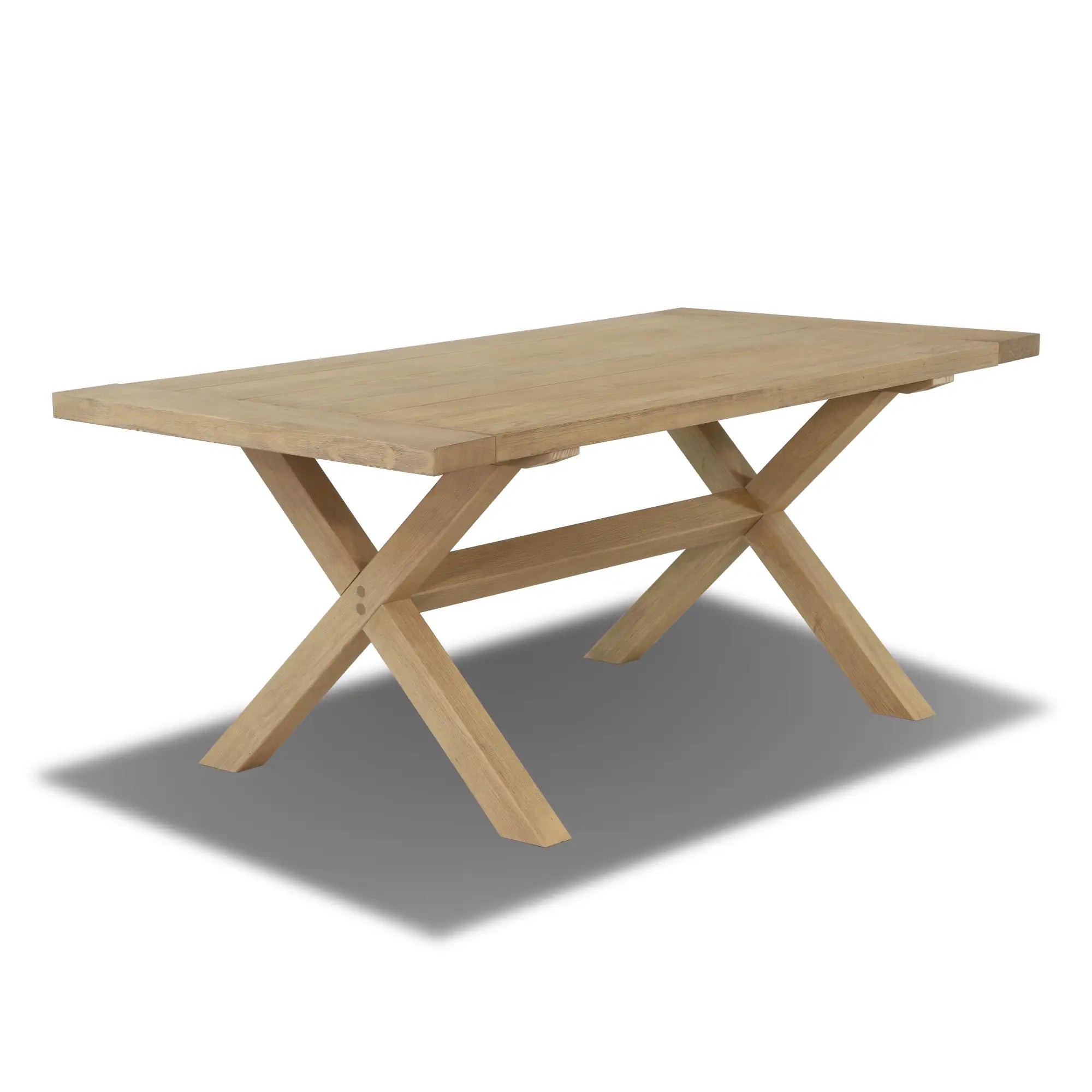 Customizable Cascais 72-Inch Modern Dining Table - Extendable Wooden Table for 8-10 People - Perfect for Family Gatherings & Dinner Parties