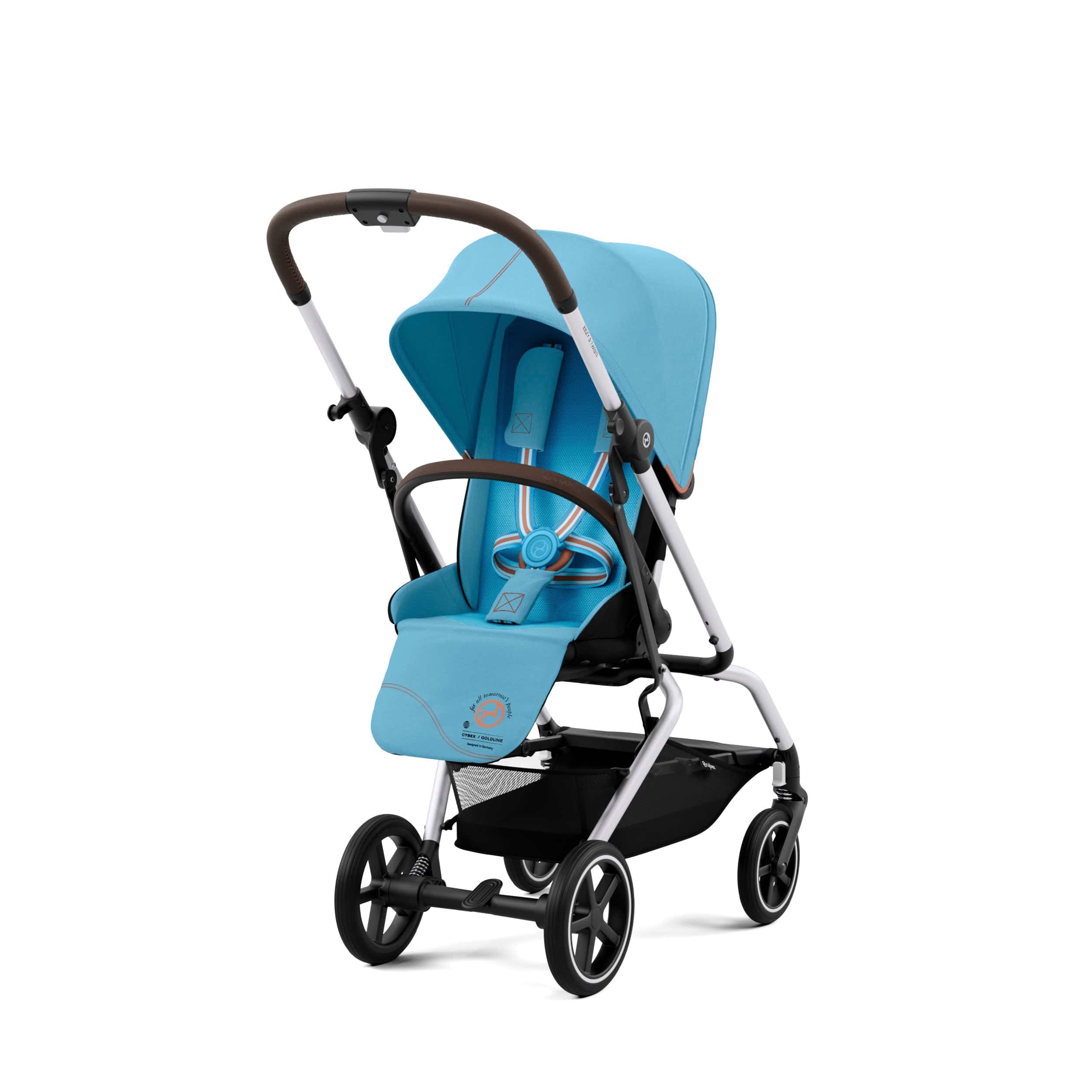 Cybex Eezy S Twist +2 V2 Lightweight Compact Travel Stroller for Toddlers - Perfect for Air Travel, City Walks & Shopping Trips