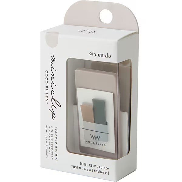 Coco Fusen Mini Clip - Colorful Sticky Note Holder for Notebooks, Planners & Office Organization - Perfect for Students, Teachers & Professionals