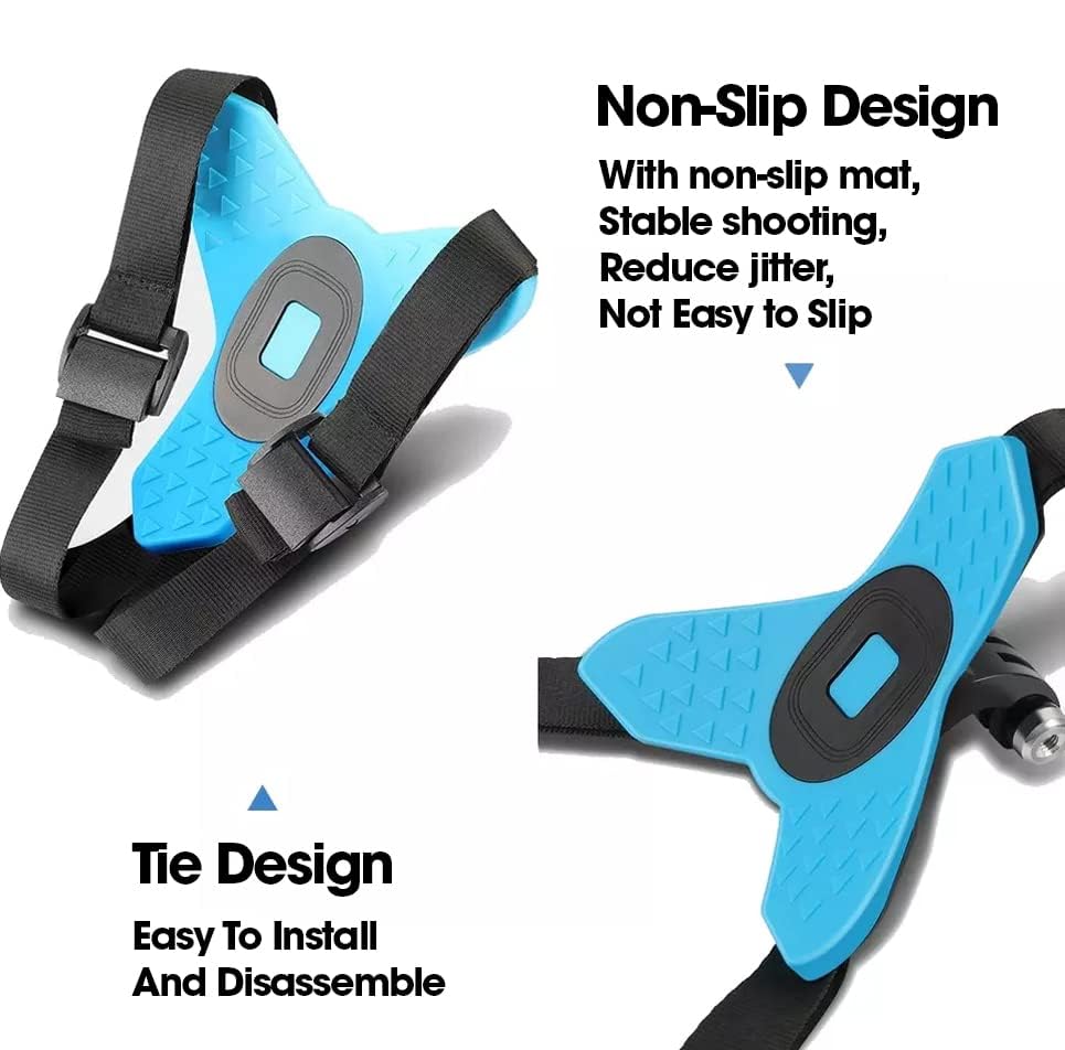 Adjustable Non-Slip Helmet Chin Strap Mount for Smartphones & Action Cameras - Compatible with GoPro Hero, SJCAM, DJI Osmo Action - Perfect for Cycling, Motorcycling & Outdoor Adventures