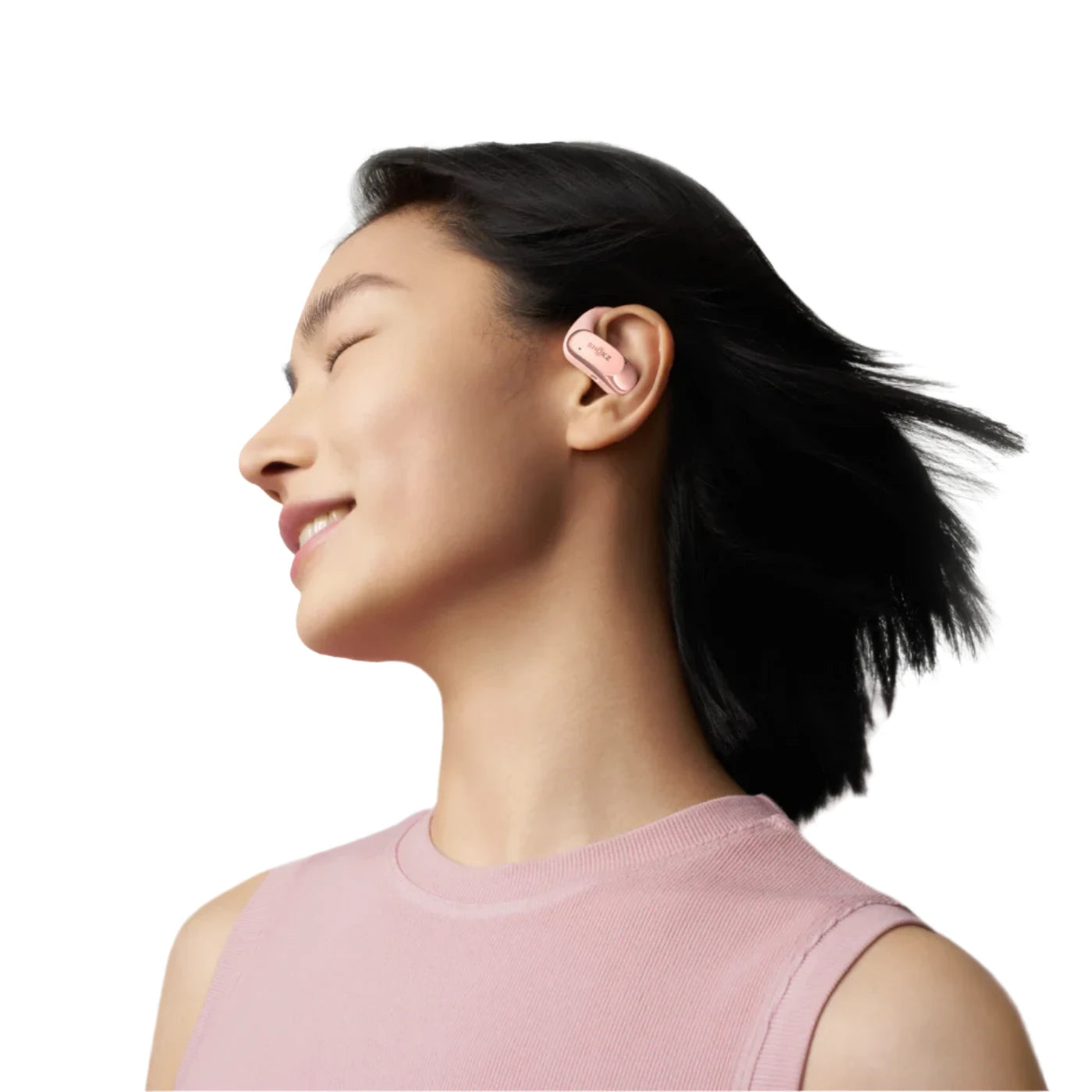 Openfit Air Pink Wireless Earbuds - Bluetooth 5.0, IPX5 Waterproof, 24H Playtime for Running, Gym, Workout & Travel