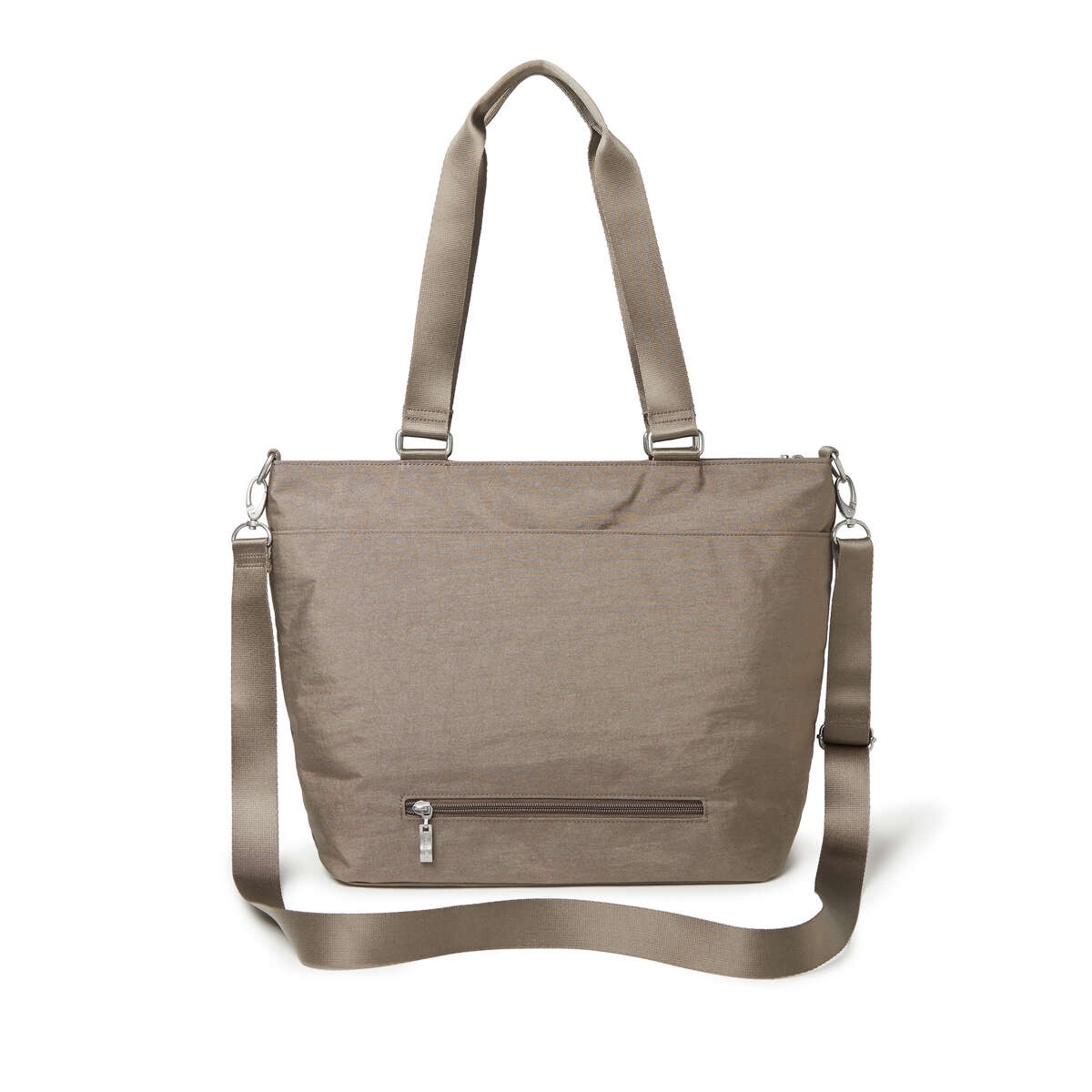 Baggallini Any Day RFID Blocking Tote Bag with Detachable Phone Wristlet - Perfect for Travel, Work & Everyday Use