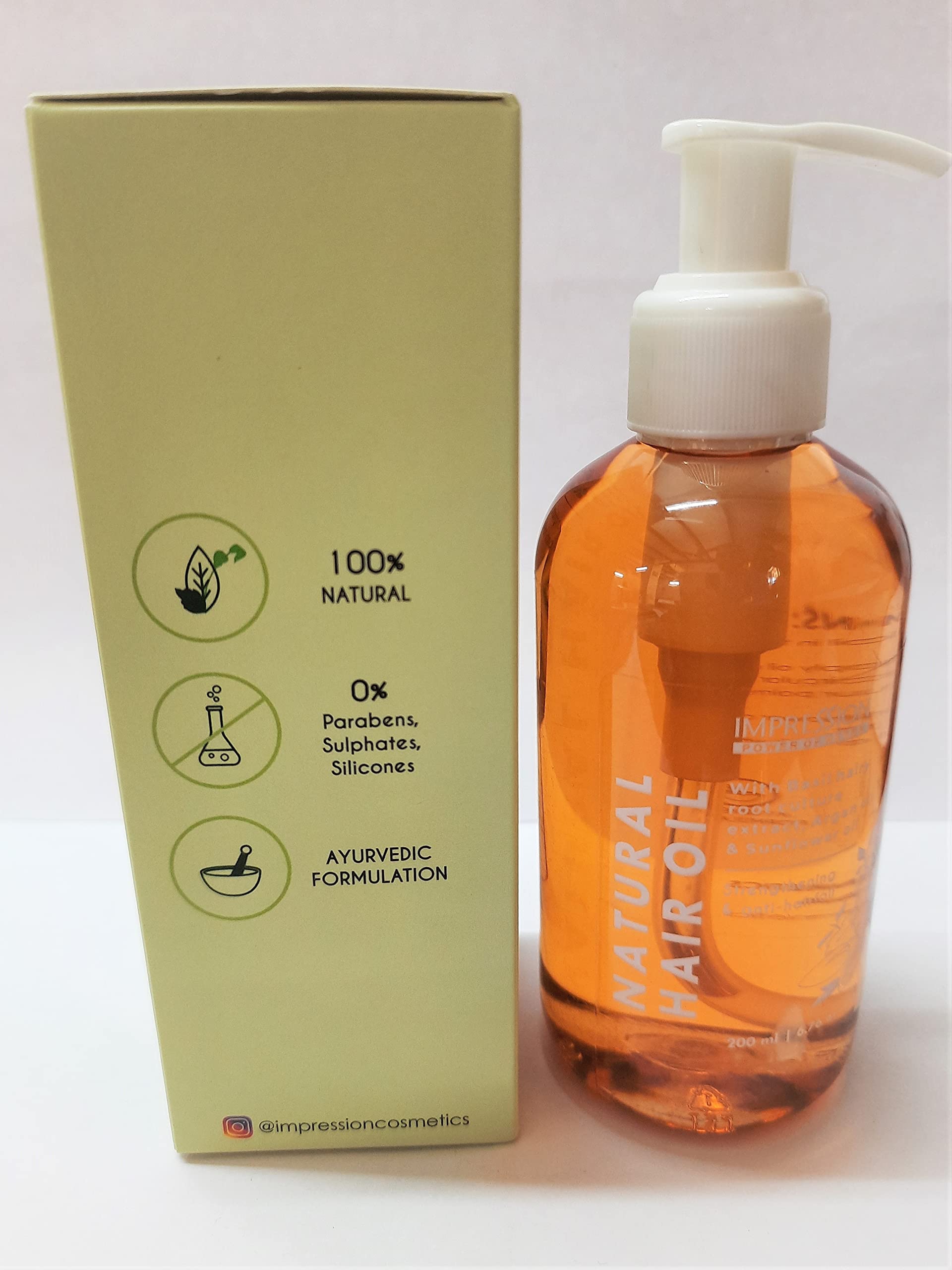 Best Natural Hair Oil for Growth & Shine - Organic & Nourishing Hair Treatment for Dry, Damaged Hair - Perfect for Daily Use & Styling