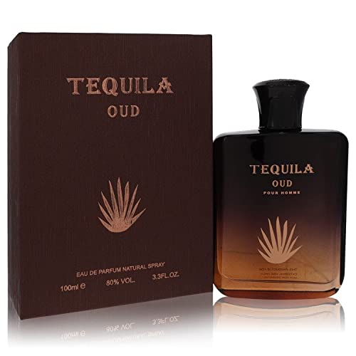 Premium Tequila Oud Cologne Eau de Parfum Spray for Men & Women - Unisex Fragrance 3.3 oz - Stylish & Long-Lasting Scent for Date Night, Parties & Special Occasions