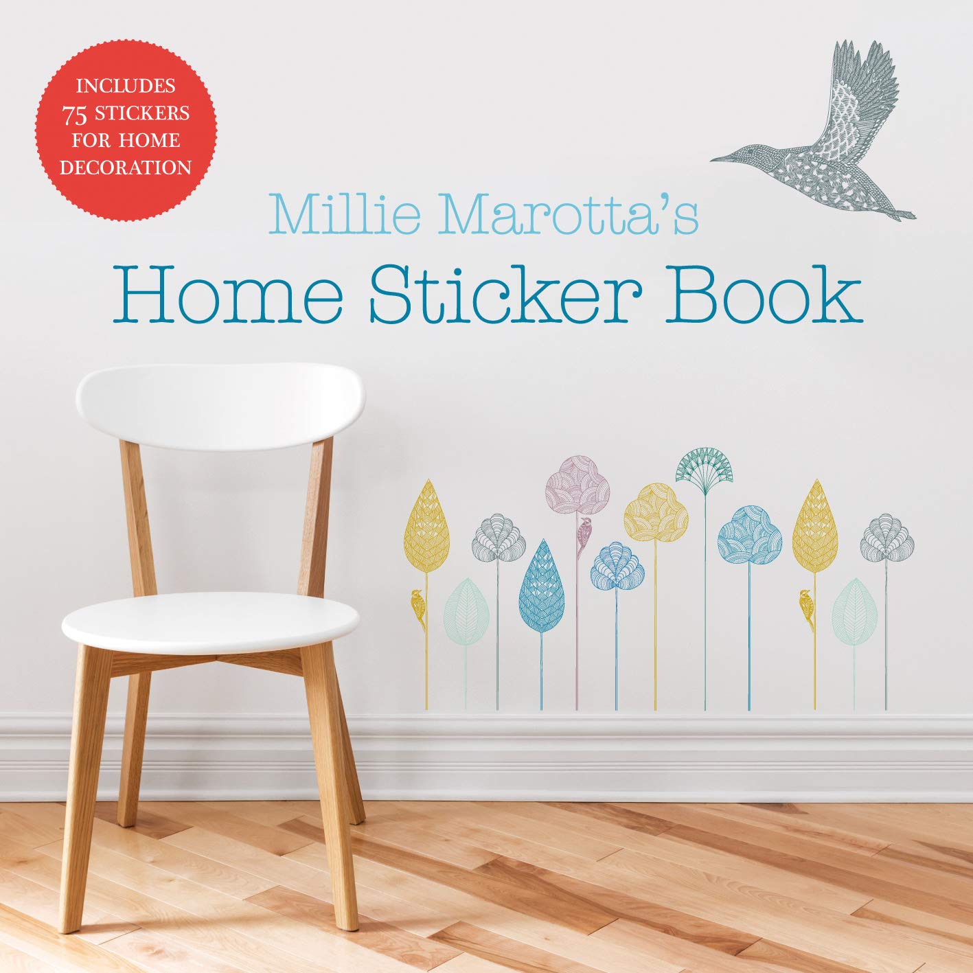 Millie Marotta's Home Sticker Book - Creative DIY Stickers for Scrapbooking, Journaling & Home Decor - Perfect for Kids, Adults & Craft Enthusiasts