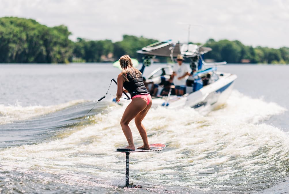 Liquid Force 2025 Launch 120 Wake Foil Set - Premium Wake Foil Board & Wing Kit for Water Sports Enthusiasts | Perfect for Wake Foiling, Surfing & Ocean Adventures