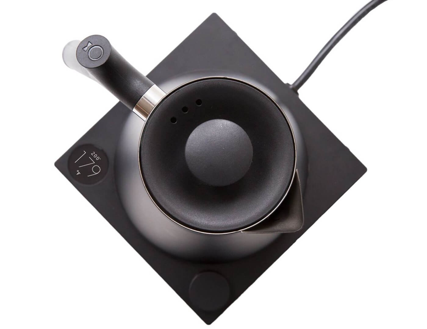 Corvo EKG Electric Kettle - Fast Boiling, Matte Black Finish - Perfect for Coffee, Tea & Home Kitchen Use