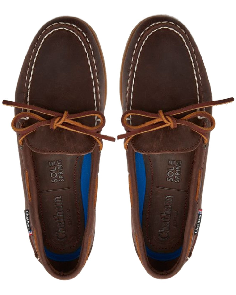 Chatham Women's Olivia G2 Premium Nubuck Slip-On Deck Shoes - Comfortable Boat Shoes for Sailing, Casual Wear & Outdoor Activities