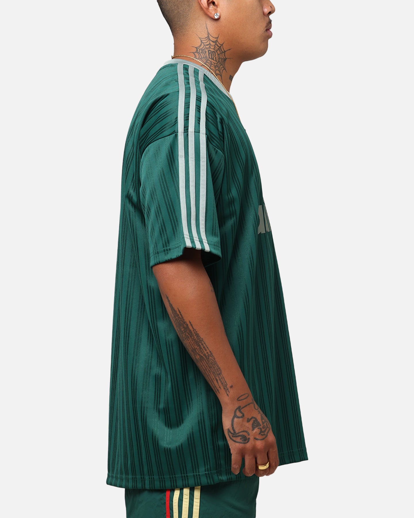 Adidas Adicolor T-Shirt for Men - Classic Green Cotton Tee for Casual Wear, Gym & Street Style