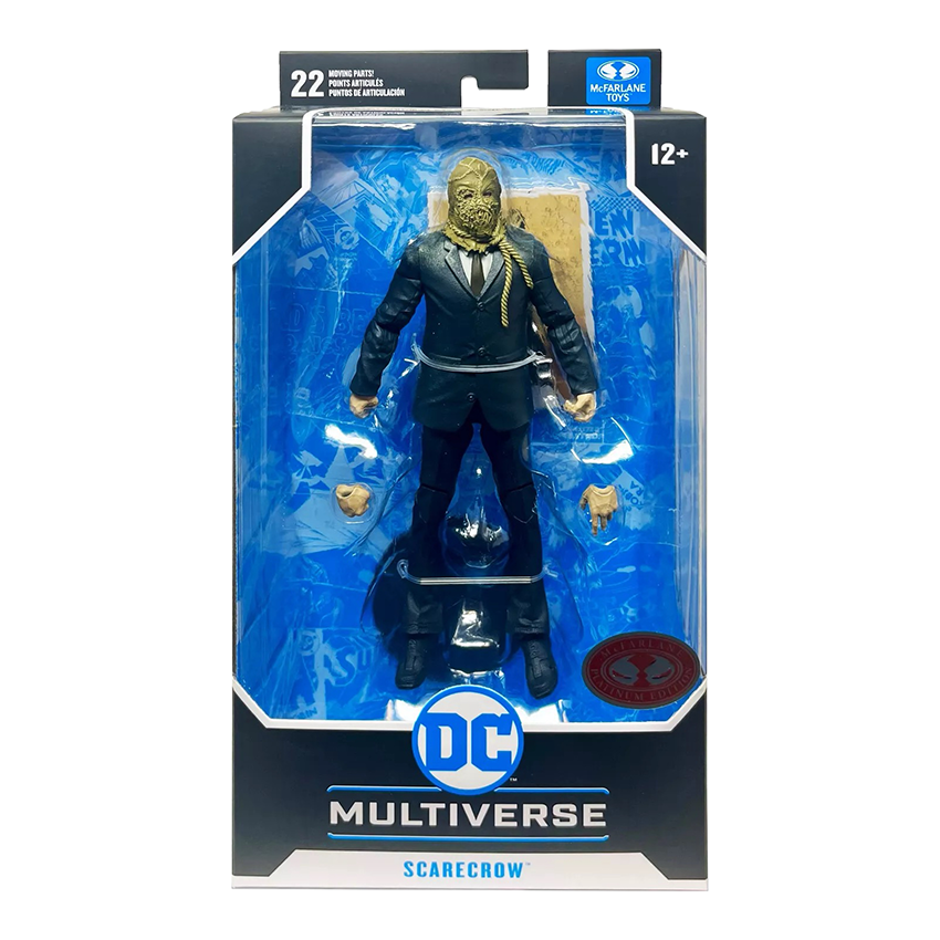 DC Multiverse Scarecrow (Red Platinum Edition) 7-Inch Action Figure - Collectible DC Comics Villain for Display & Play