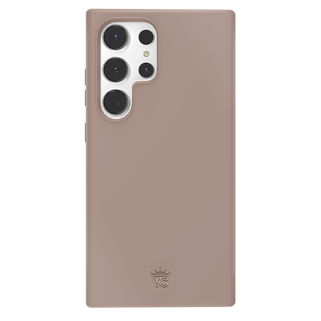 Premium Cashmere Taupe Samsung Phone Case - Soft & Luxurious Protective Cover for Samsung Galaxy [Model] - Perfect for Everyday Use, Travel & Gifting