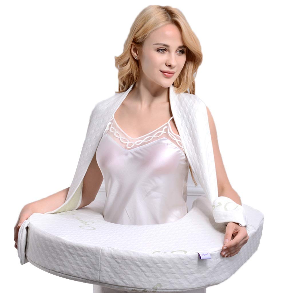 **Best Twin Nursing Pillow for Breastfeeding - Comfortable Maternity Support & Waist Protector - Safe Baby Sitting Learning Pillow for New Moms - Perfect for Home, Travel & Nursing Sessions**