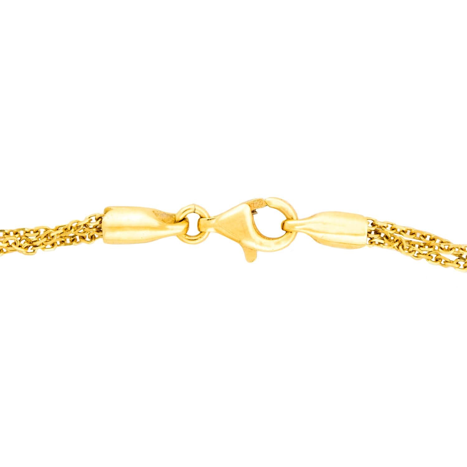 18K Gold Diamond Heart Pendant Necklace for Women - Elegant Valentine's Day Gift, Anniversary Jewelry & Romantic Occasion Accessory