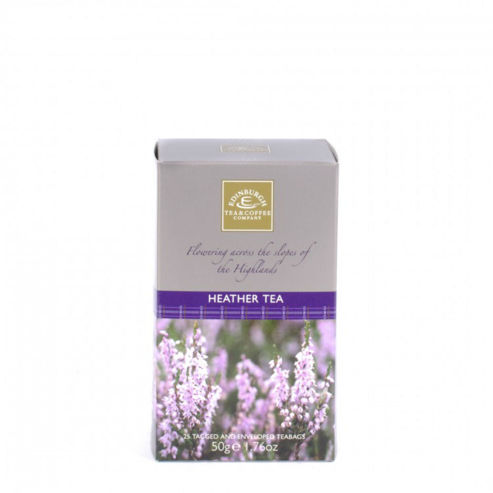 Premium Scottish Heather & Black Tea Bags - 100% Natural Herbal Tea for Relaxation & Wellness - Perfect for Afternoon Tea, Gifts & Aromatherapy