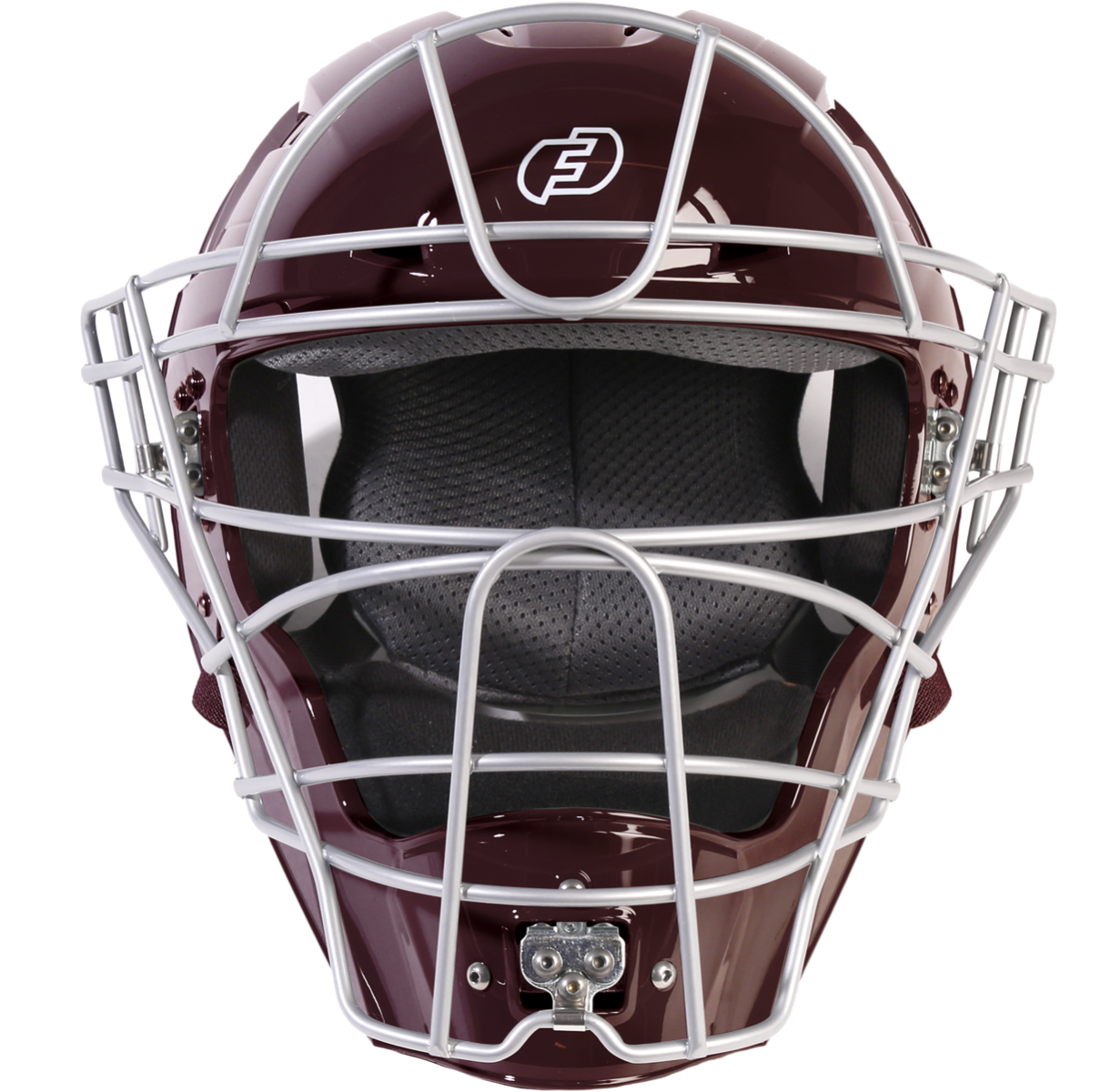 FORCE3 XS3® PRO Catchers Helmet - NOCSAE Certified Gloss Finish Baseball Catcher's Mask for Youth & Adult Players - Perfect for Games, Training & Safety Protection