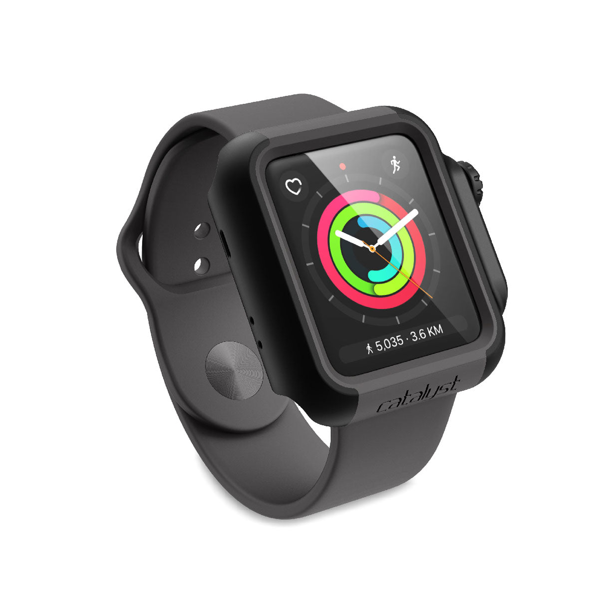 Durable 42mm Rugged Protective Case for Apple Watch Series 3 & 2 - Shockproof & Scratch-Resistant Cover for Outdoor Sports, Workouts & Active Lifestyle