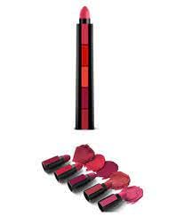 TYA 6155 Women's & Girls' Multicolor Makeup Kit - 7 Black Makeup Brushes, 3-in-1 Eyeliner Combo, 36H Eyeliner, Kajal, Lipstick & Pink Beauty Blender (16-Piece Set) | Perfect for Daily Makeup, Parties & Professional Use