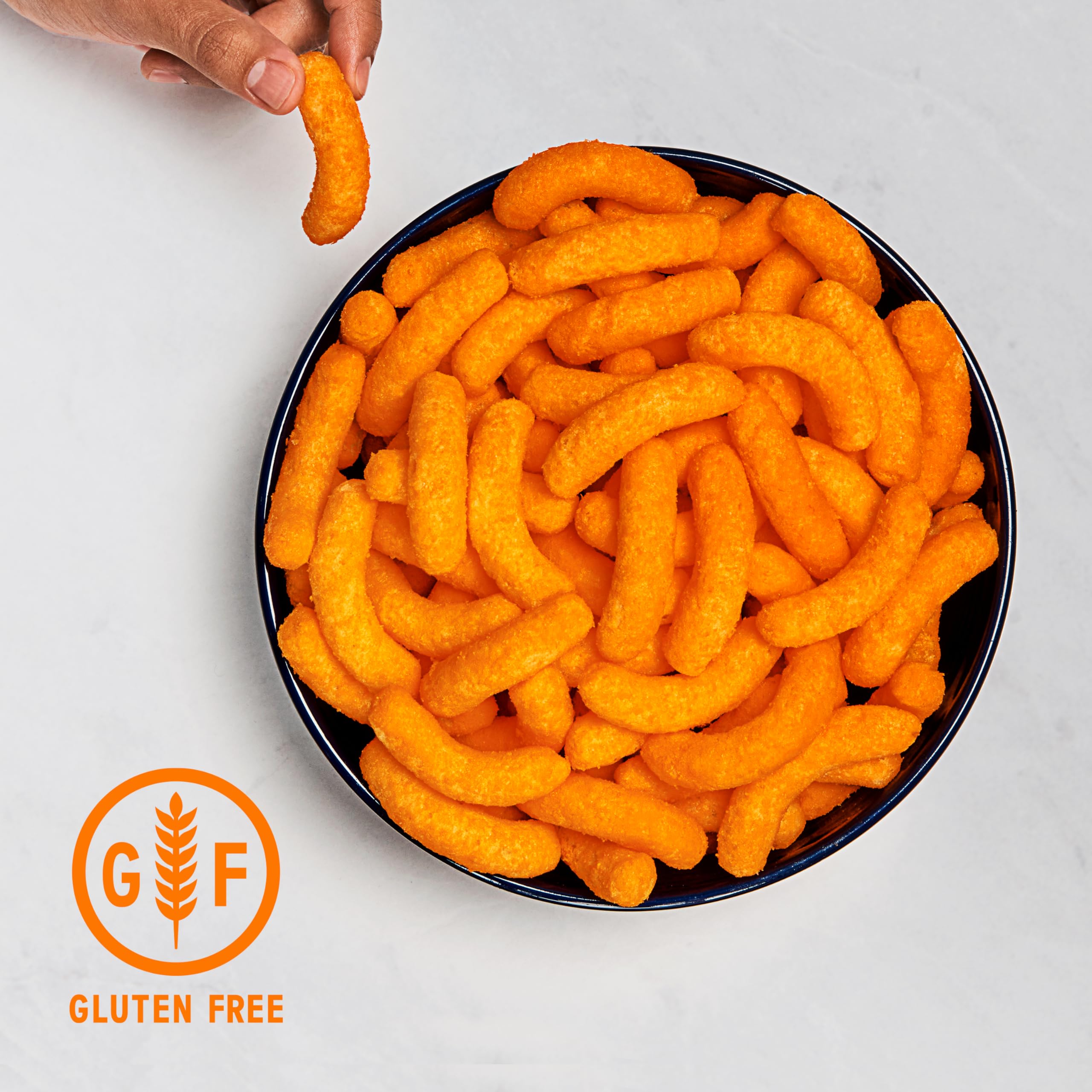 Crunchy Cheetos Cheese Flavored Puffs Snacks - 1.375oz (64 Pack) | Bulk Cheese Puffs for Parties, School Lunches & Movie Nights