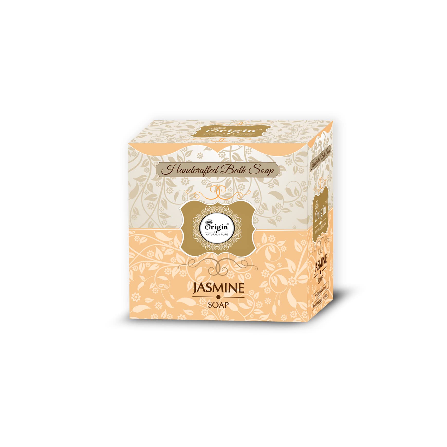 Natural & Pure Kerala Herbal Deep Cleansing Bath Soap - 100g (Pack of 4) - Jasmine Scented for Gentle Skin Care | Perfect for Daily Use, Spa Days & Relaxing Baths