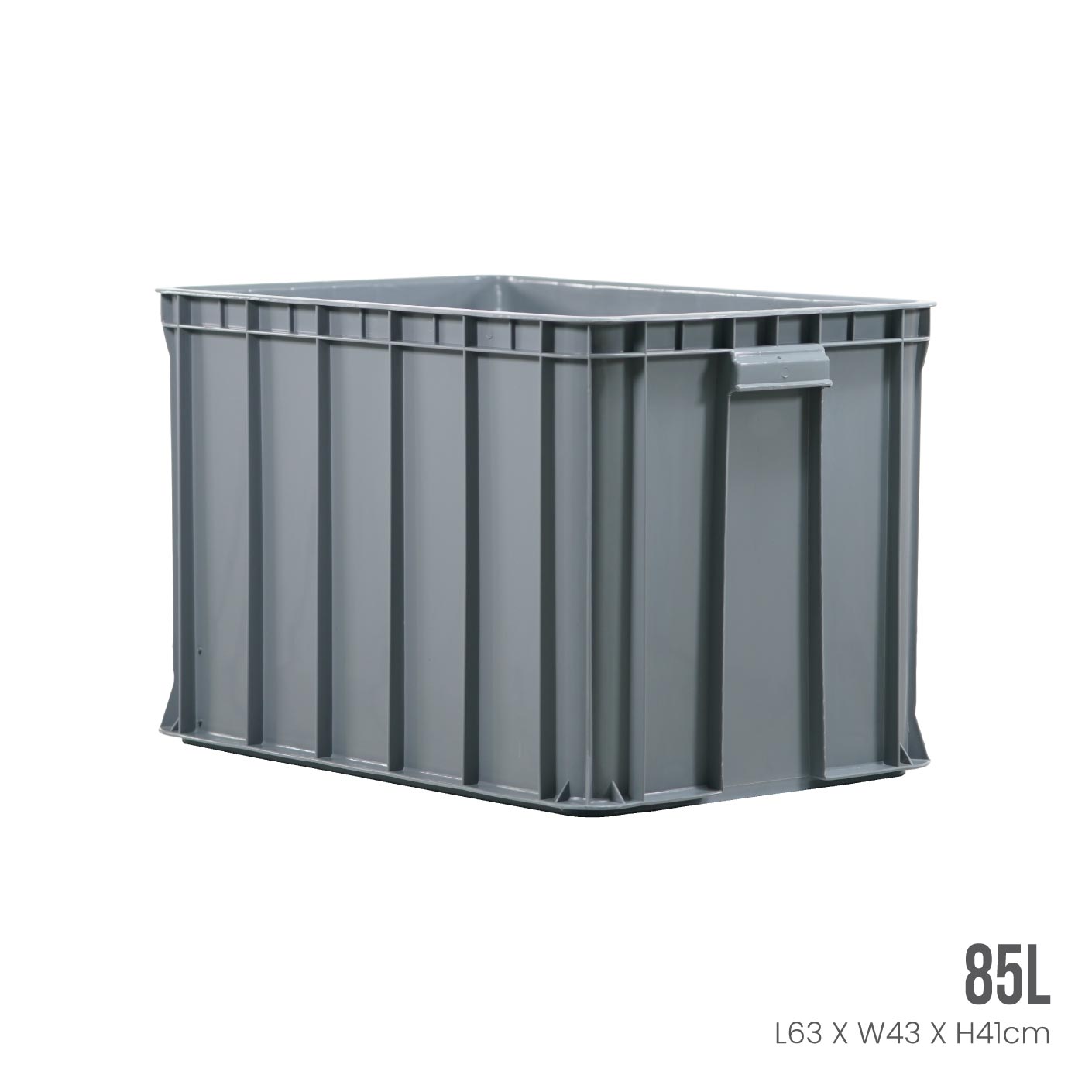 Heavy Duty Industrial Storage Box - ID4907 | Durable Plastic Container for Warehouse, Garage & Workshop Organization