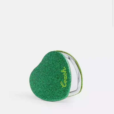 A Mirror to Reflect Your Heart: The Story of Emma and Her Coach Compact Mirror