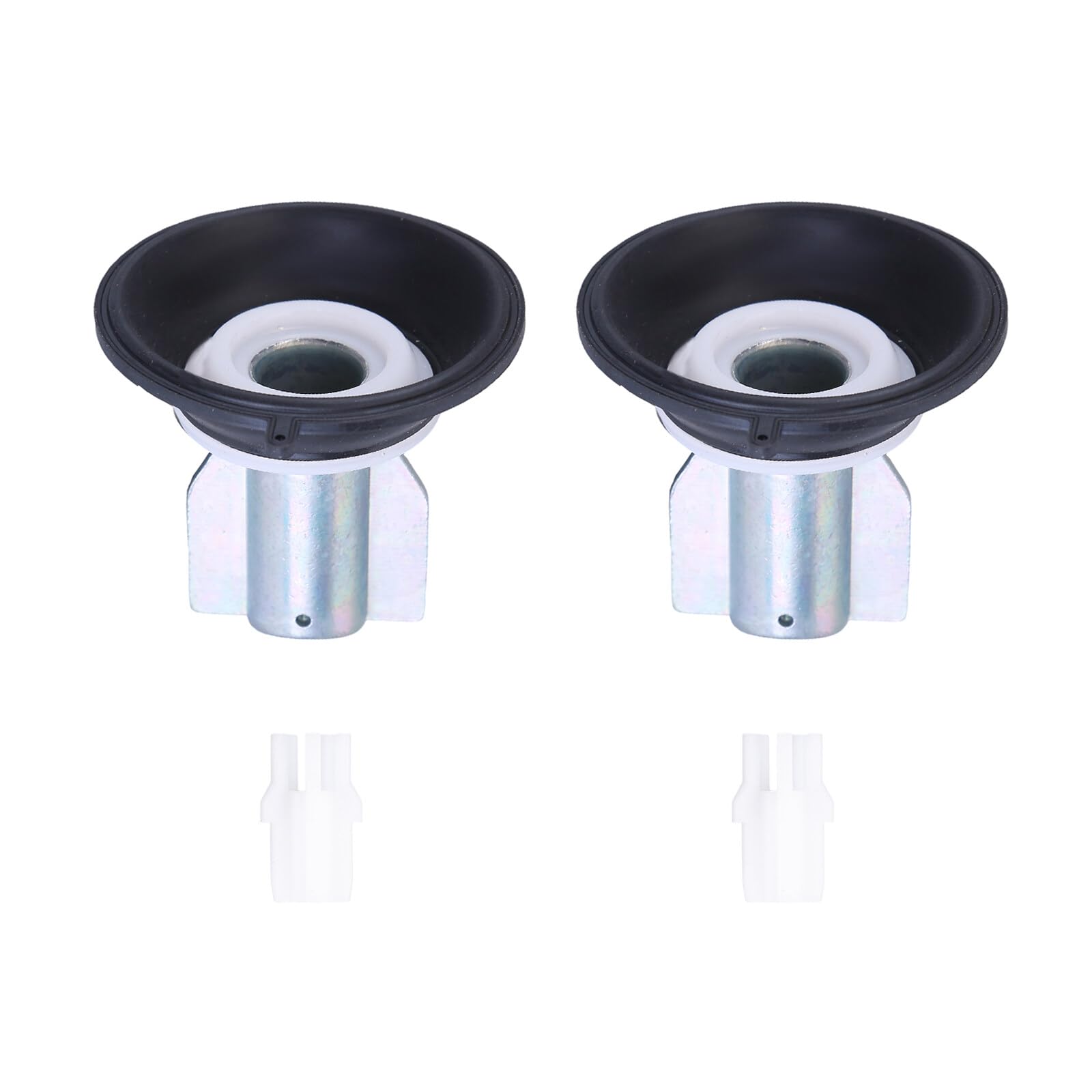 Zcargel 2PCS Carburetor Vacuum Diaphragm Valve Replacement for Kawasaki Brute Force 650 2005-2013, KFX700 2004-2009, Prairie 650/700 2005-2006 - Compatible with OEM 16126-1226 - Perfect for ATV & UTV Engine Performance Maintenance