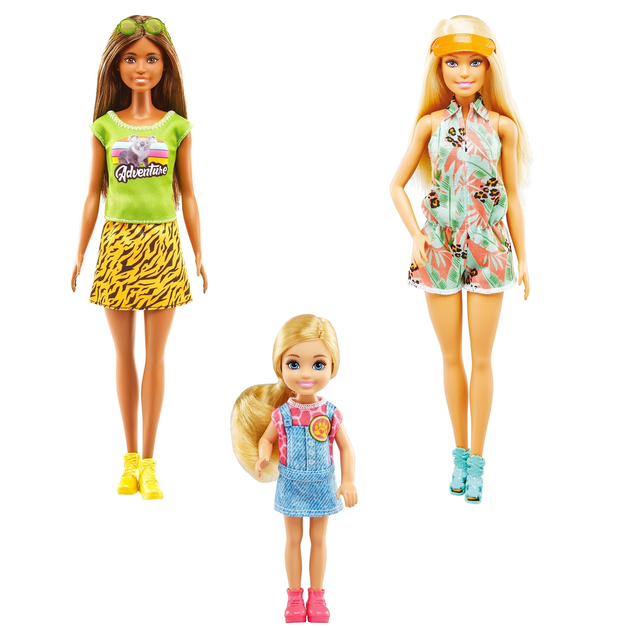 Barbie Sisters & Friends Wildlife Adventure Playset - Dolls with Animal Figures, Perfect for Imaginative Play & Gift Giving - Great for Birthday Parties & Indoor Adventures