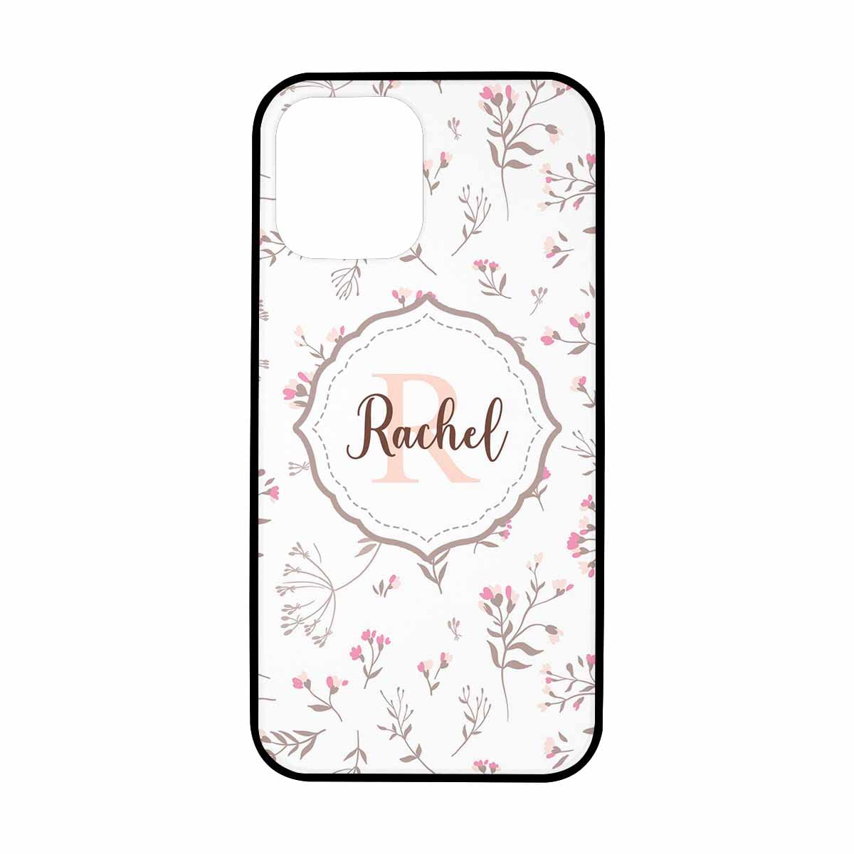 Personalized Name iPhone Case for iPhone 13/12/11/XS/XR/8/7 Series - Custom Engraved Protective Cover - Perfect Gift for Boyfriend, Girlfriend, Friends & Family - Ideal for Daily Use, Travel & Special Occasions