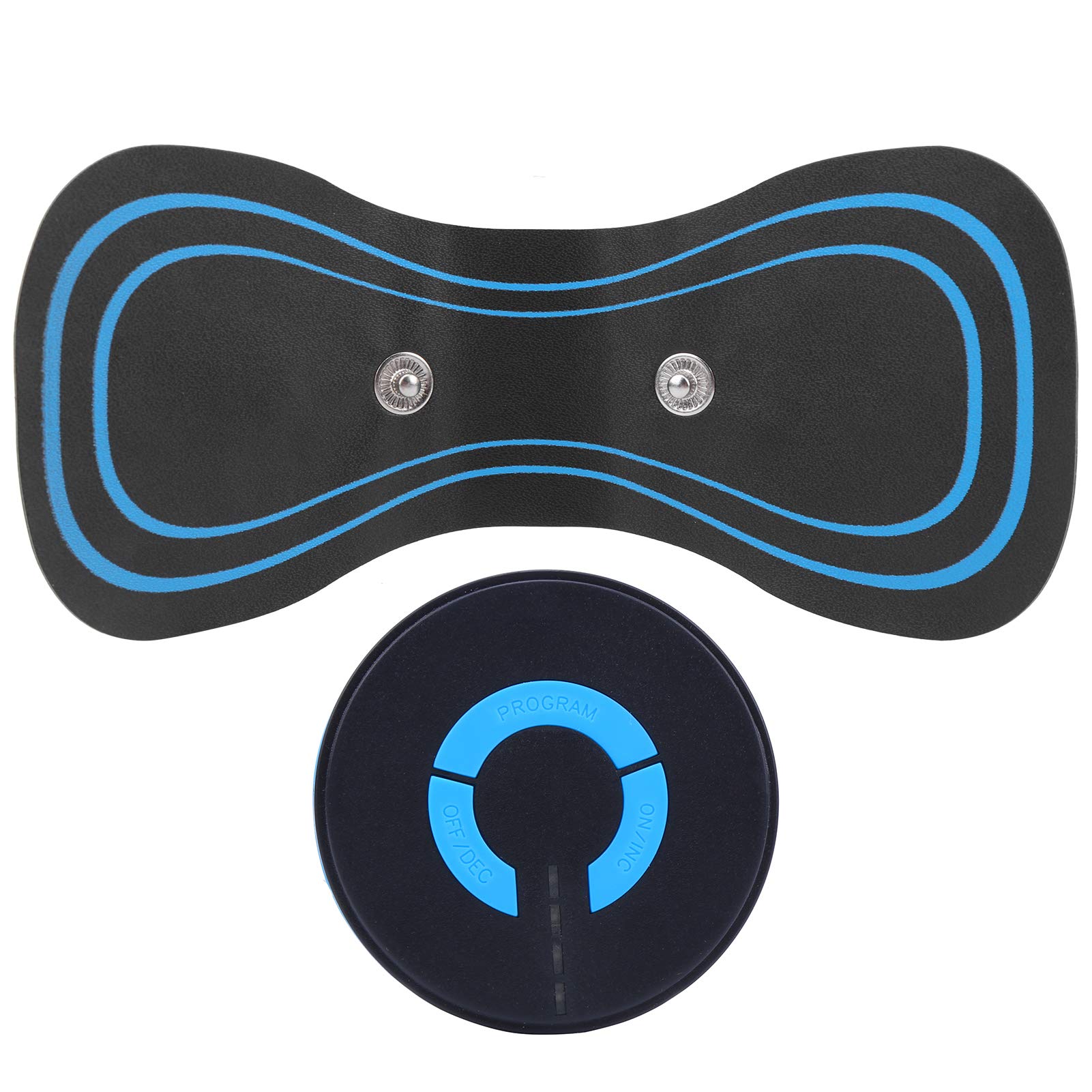 Electric Neck and Shoulder Massager - Portable Mini Massage Patch for Back Pain Relief, Muscle Relaxation - Perfect for Office, Travel, and Home Use