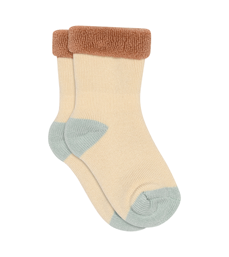 Premium Ecru Indy Socks by MP Denmark - Soft Cotton Crew Socks for Men & Women - Perfect for Casual Wear, Office & Outdoor Activities