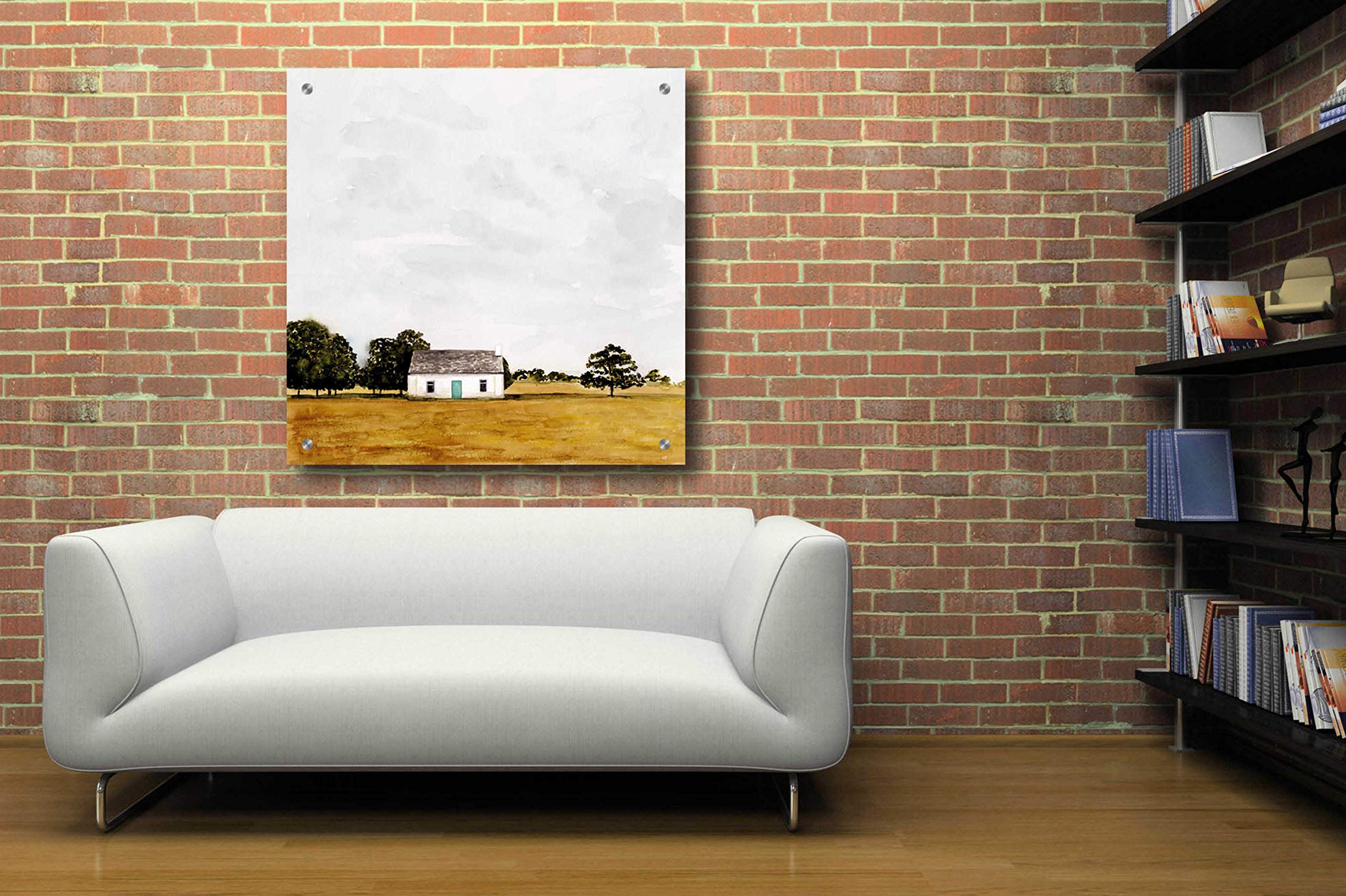 Epic Art 'Late July II' by Victoria Borges - 36x36 Inch Acrylic Wall Painting - Modern Abstract Canvas Art for Living Room, Bedroom & Office Decor