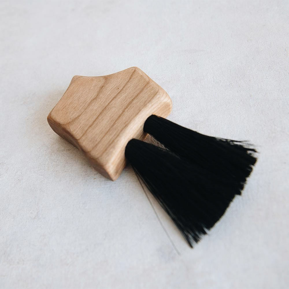 MT0953 Small Wooden Counter Brush - Natural Wood Cleaning Brush for Kitchen, Bathroom & Countertops - Perfect for Dusting, Sweeping & Daily Cleaning