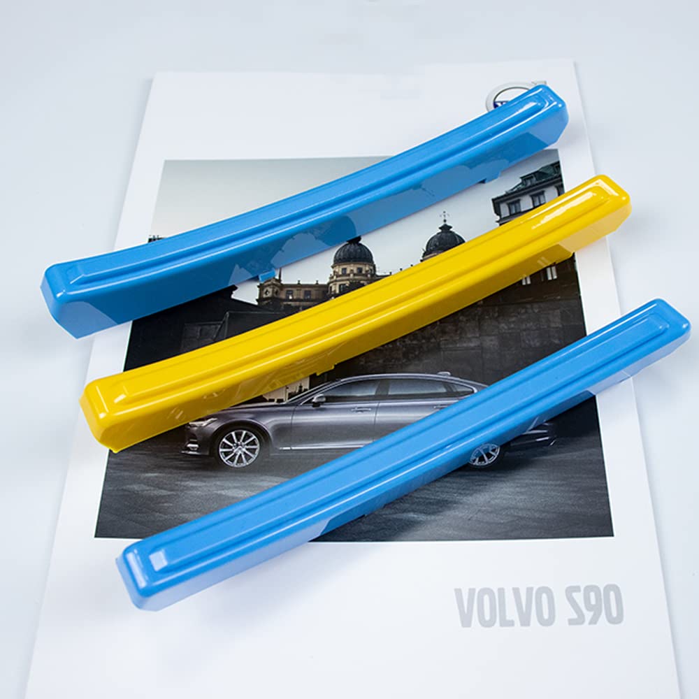 Ontto Grille Strips Trims - Front Grill Insert Trim Strip Center Kidney Grill Compatible with Volvo S90 2019-2021 (Color A) | Car Exterior Accessories for Custom Styling & Protection