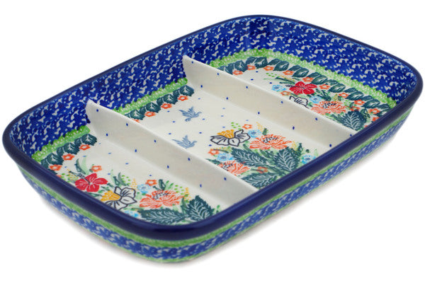 10 Divided Dish - BPA-Free Plastic Serving Tray for Parties, Picnics & Home Organization | Perfect for Food Presentation, Charcuterie Boards & Dove Treats