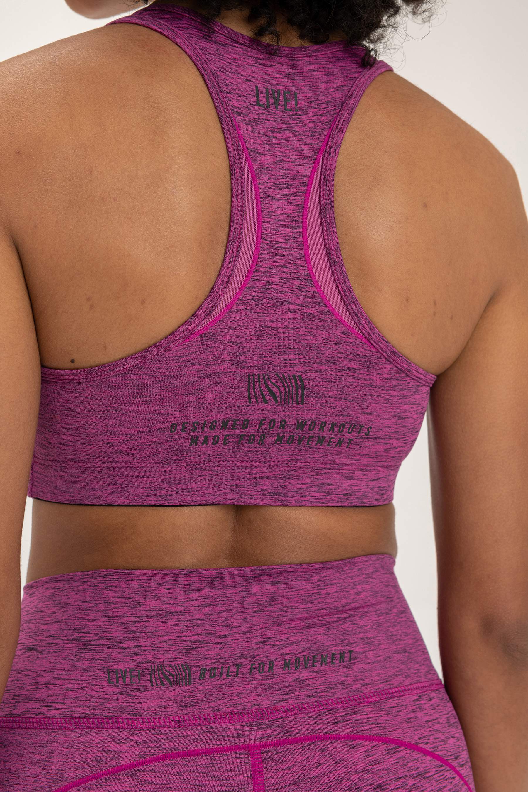 Groove Sports Bra for Women - High Support Workout Top for Running, Yoga & Gym - Comfortable & Breathable Activewear