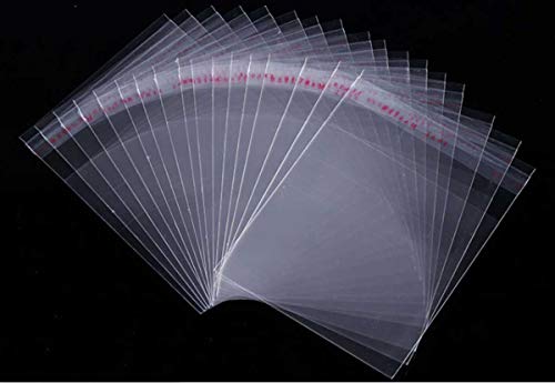 300 Pack Self Sealing Clear Plastic OPP Bags - 2.25