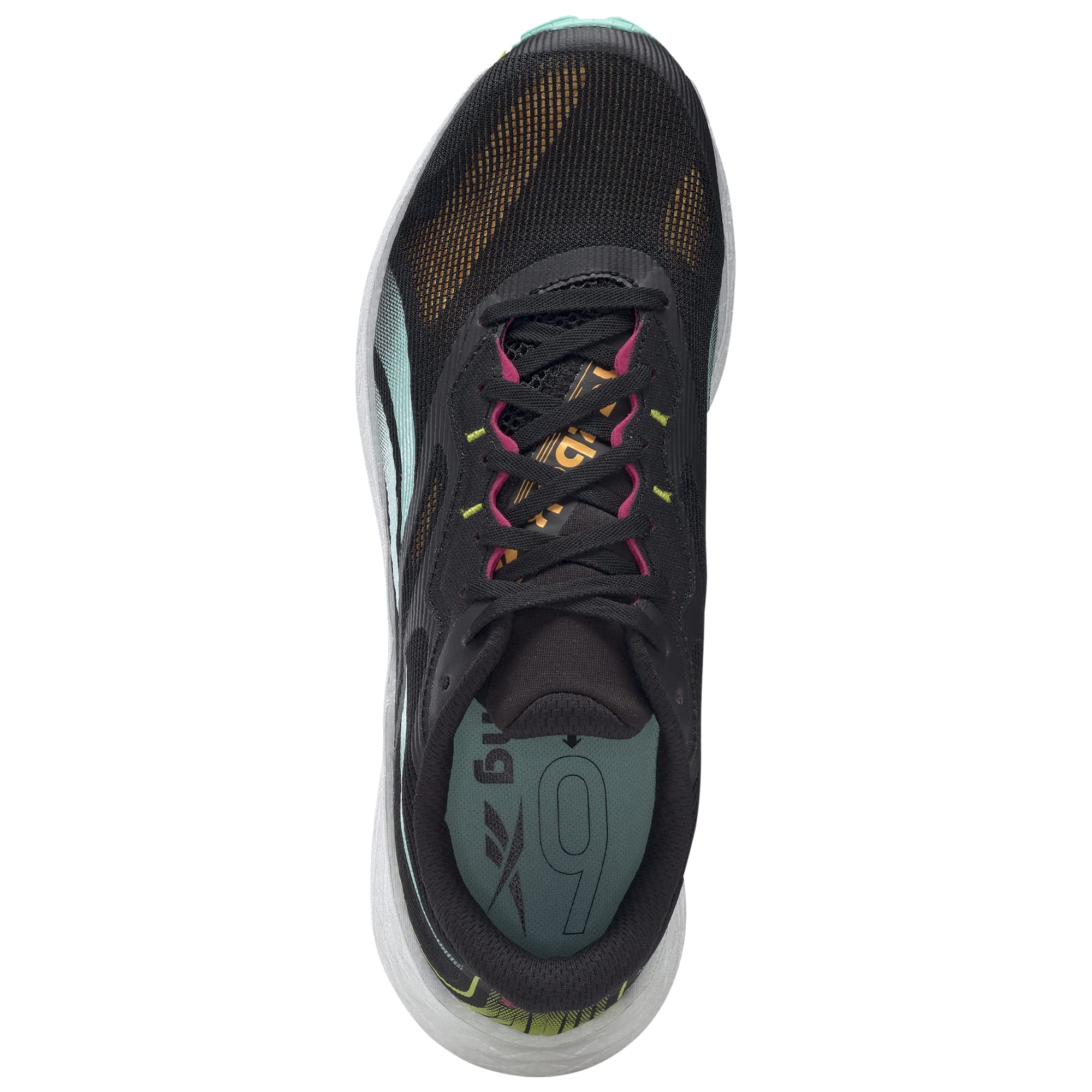 Reebok Men's Floatride Energy 3.0 Running Shoes - Core Black/Core Black/Pixel Mint - Size 8.5 - Lightweight Cushioned Sneakers for Jogging, Gym Workouts & Daily Wear